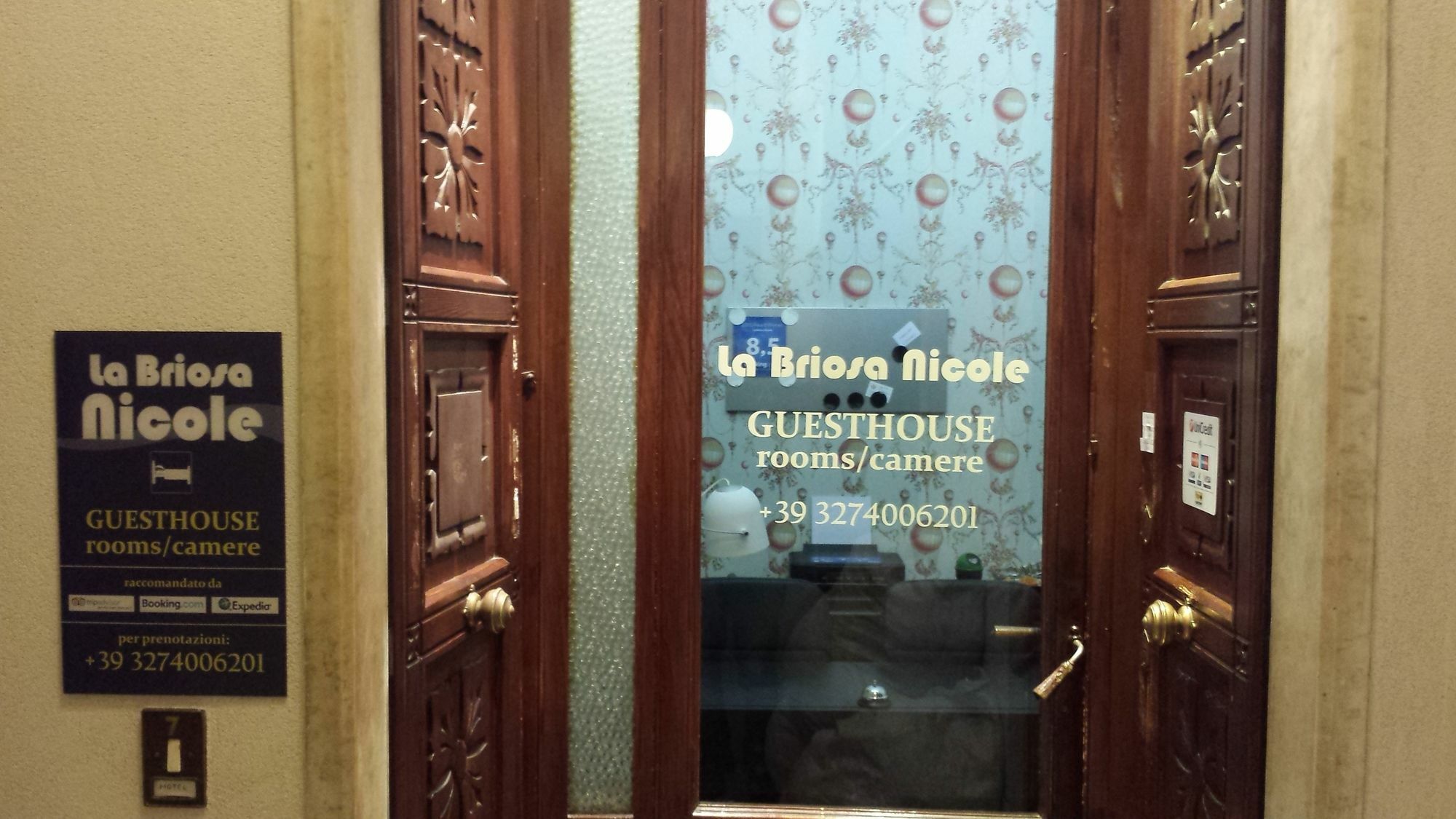 Guesthouse La Briosa Nicole Genua Exteriör bild